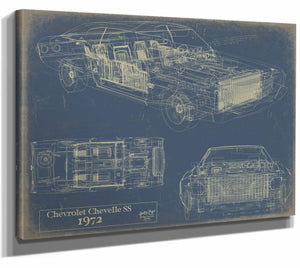 Bella Frye Home & Garden > Decor > Artwork 1972 Chevelle Original Artwork