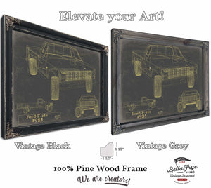 Bella Frye Home & Garden > Decor > Artwork 1985 Ford F 250  Original Artwork