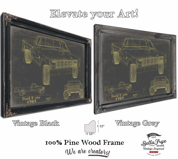 Bella Frye Home & Garden > Decor > Artwork 1985 Ford F 250  Original Artwork