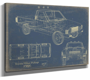 Bella Frye Home & Garden > Decor > Artwork 1986 Toyota Hilux Original Artwork