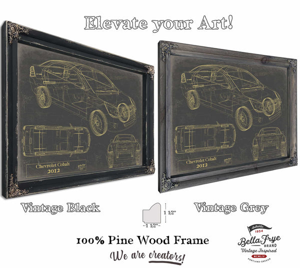Bella Frye Home & Garden > Decor > Artwork 2012 Chevrolet Cobalt  Original Artwork