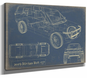 Bella Frye Home & Garden > Decor > Artwork 2019 Rivianr1S  Original Artwork