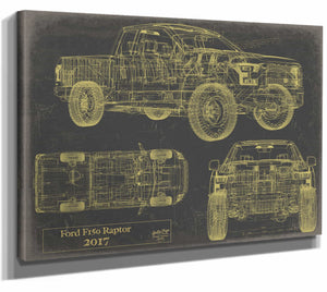 Bella Frye Home & Garden > Decor > Artwork Ford F-150 Raptor 2017 Original Artwork