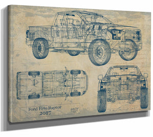 Bella Frye Home & Garden > Decor > Artwork Ford F-150 Raptor 2017 Original Artwork