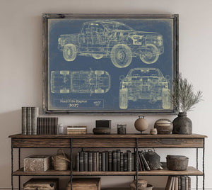 Bella Frye Home & Garden > Decor > Artwork Ford F-150 Raptor 2017 Original Artwork