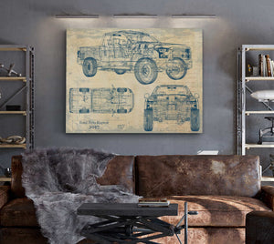 Bella Frye Home & Garden > Decor > Artwork Ford F-150 Raptor 2017 Original Artwork
