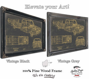 Bella Frye Home & Garden > Decor > Artwork Ford f100 1970  Original Artwork