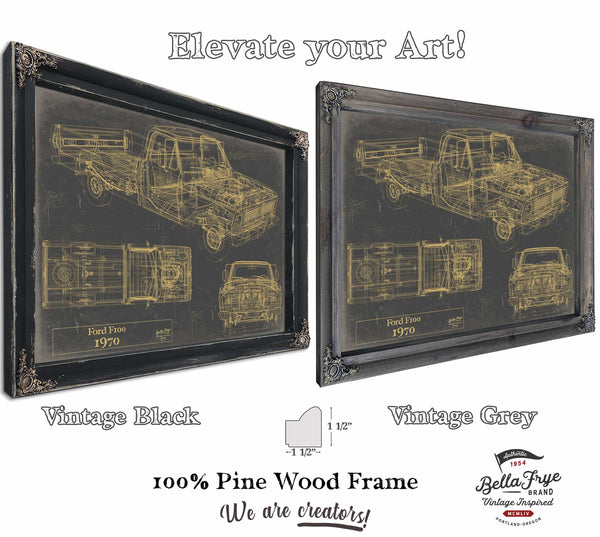 Bella Frye Home & Garden > Decor > Artwork Ford f100 1970  Original Artwork