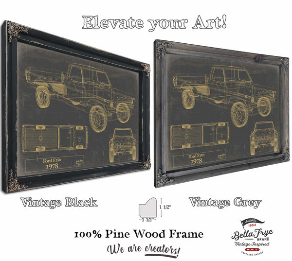 Bella Frye Home & Garden > Decor > Artwork Ford f150 1978  Original Artwork