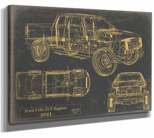 Bella Frye Home & Garden > Decor > Artwork Ford f150 Svt Raptor 2011  Original Artwork