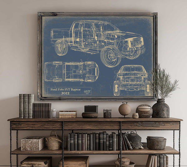 Bella Frye Home & Garden > Decor > Artwork Ford f150 Svt Raptor 2011  Original Artwork