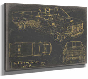Bella Frye Home & Garden > Decor > Artwork Ford f250 Regular Cab 2009  Original Artwork