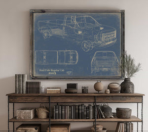 Bella Frye Home & Garden > Decor > Artwork Ford f250 Regular Cab 2009  Original Artwork