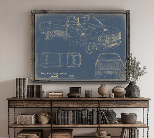 Bella Frye Home & Garden > Decor > Artwork Ford f250 Regular Cab 2009  Original Artwork