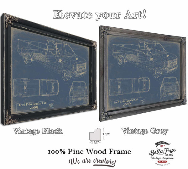 Bella Frye Home & Garden > Decor > Artwork Ford f250 Regular Cab 2009  Original Artwork