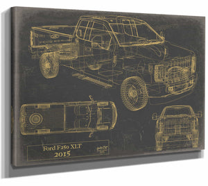 Bella Frye Home & Garden > Decor > Artwork Ford f250 Xlt 2015  Original Artwork