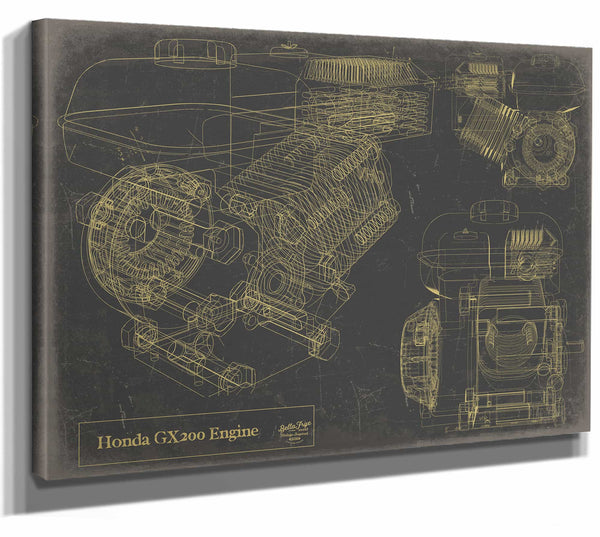 Bella Frye Home & Garden > Decor > Artwork Honda gx200 Engine  Original Artwork
