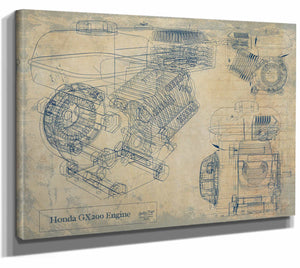 Bella Frye Home & Garden > Decor > Artwork Honda gx200 Engine  Original Artwork