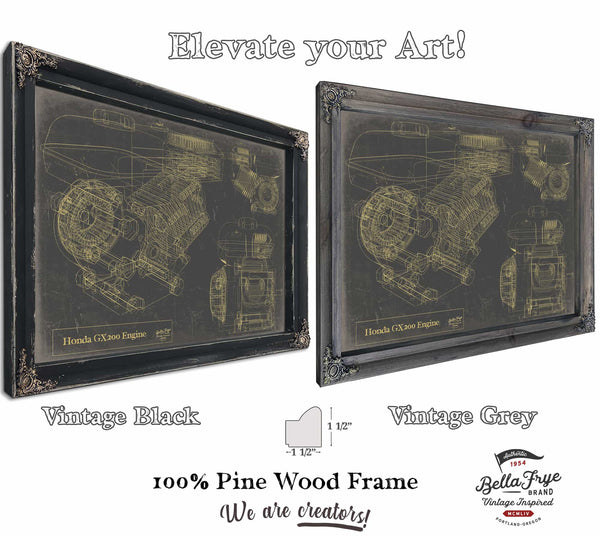 Bella Frye Home & Garden > Decor > Artwork Honda gx200 Engine  Original Artwork
