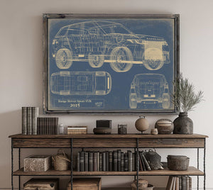 Bella Frye Home & Garden > Decor > Artwork landrovrrsvr2015  Original Artwork