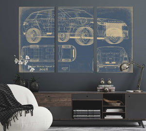 Bella Frye Home & Garden > Decor > Artwork landrovrrsvr2015  Original Artwork