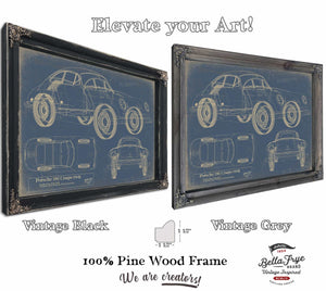 Bella Frye Home & Garden > Decor > Artwork Porsche 356 Coupe 1948car Template 2024  Original Artwork