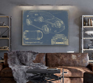 Bella Frye Home & Garden > Decor > Artwork Volkswagen Golf 5 Gti  Original Artwork