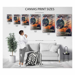 Bella Frye Shipping State Line to Ireland, Liverpool Framed Art - Vintage Artwork Print