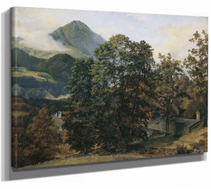 Jan Novopacky 14" x 11" / Stretched Canvas Wrap Berchtesgaden By Jan Novopacky