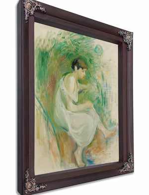 Baigneuse En Chemise By Berthe Morisot