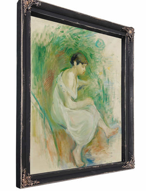 Baigneuse En Chemise By Berthe Morisot