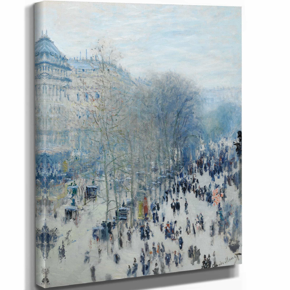 Claude Monet Boulevard Des Capucines By Claude Monet