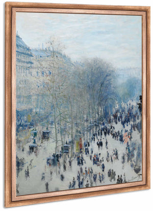 Boulevard Des Capucines By Claude Monet