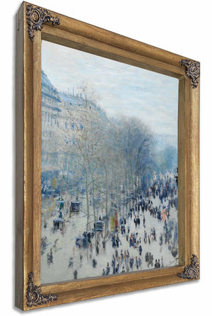 Boulevard Des Capucines By Claude Monet