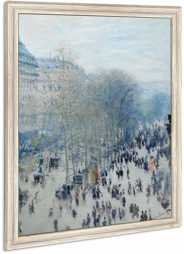 Boulevard Des Capucines By Claude Monet