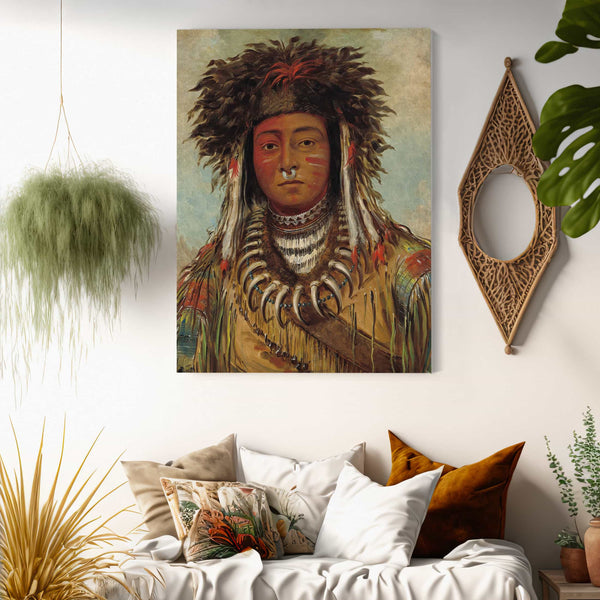 George Catlin Boy Chief Ojibbeway By George Catlin