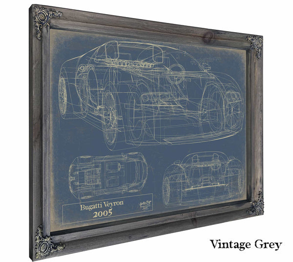 Bugatti Veyron Wall Art from Bella Frye.