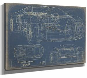 Bugatti Veyron Wall Art from Bella Frye.