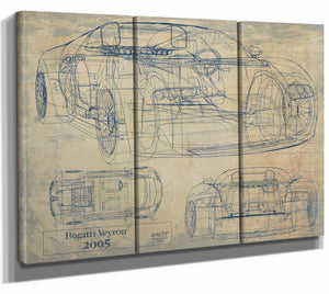 Bugatti Veyron Wall Art from Bella Frye.