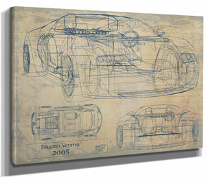 Bugatti Veyron Wall Art from Bella Frye.