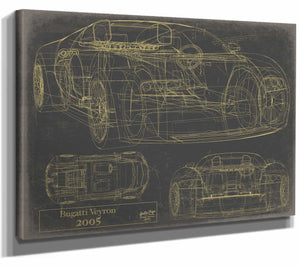 Bugatti Veyron Wall Art from Bella Frye.