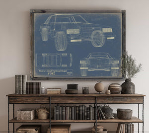 Buick Regal Grand National 1987 Wall Art from Bella Frye.