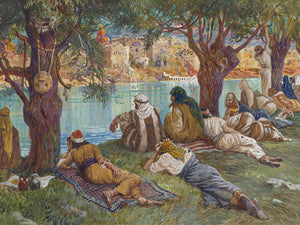 James Tissot By The Waters Of Babel By James Tissot