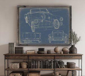 Cadillac 62 Convertible Wall Art from Bella Frye.