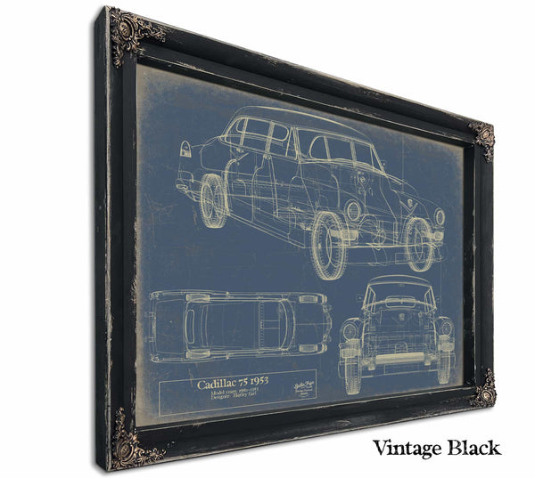 Cadillac 75 Sedan 1953 Wall Art from Bella Frye.