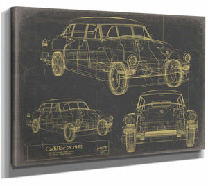 Cadillac 75 Sedan 1953 Wall Art from Bella Frye.