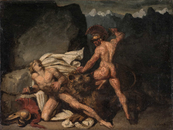 Joseph Desire Court Cain Et Abel By Joseph Desire Court