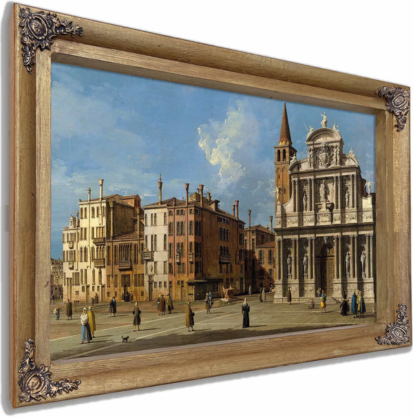 Campo Santa Maria Zobenigo Venice By Canaletto