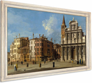 Campo Santa Maria Zobenigo Venice By Canaletto