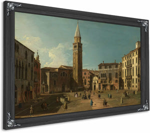 Campo Santangelo Venice By Canaletto